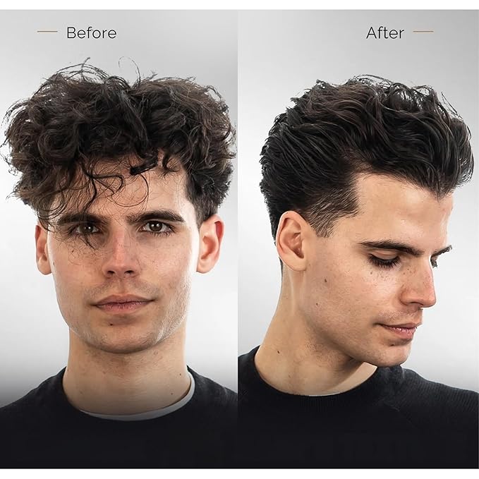 David Darko Hair Clay for Men – 100% Natural Matte Finish | Medium Hold, Easy to Wash Out | Texturizing & Styling Clay | USA-Formulated 2.82 oz