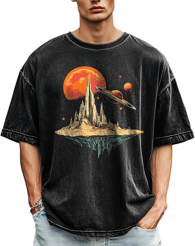 T Shirts for Men Moisture Wicking Vacation Stylish Body Shaper Soft and Comfy Short Sleeve Round Neck Undershirt
