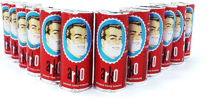 Arko Shaving Cream Soap Stick - 12 Pieces by EVYAP