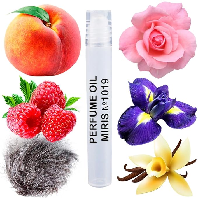MIRIS No. 1019, Inspired by Pink Extasy, Long-Lasting Perfume Oil for Women Roll-On, Rollerball 0.34 Fl Oz / 10 ml