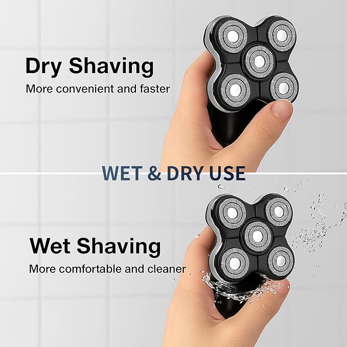 Pro Replacement Head Compatible with Remington Balder Pro XR7000 Head Shaver - 5 Dual Track Blades, Precision Electric Shaving for Bald Men (2 Pack)