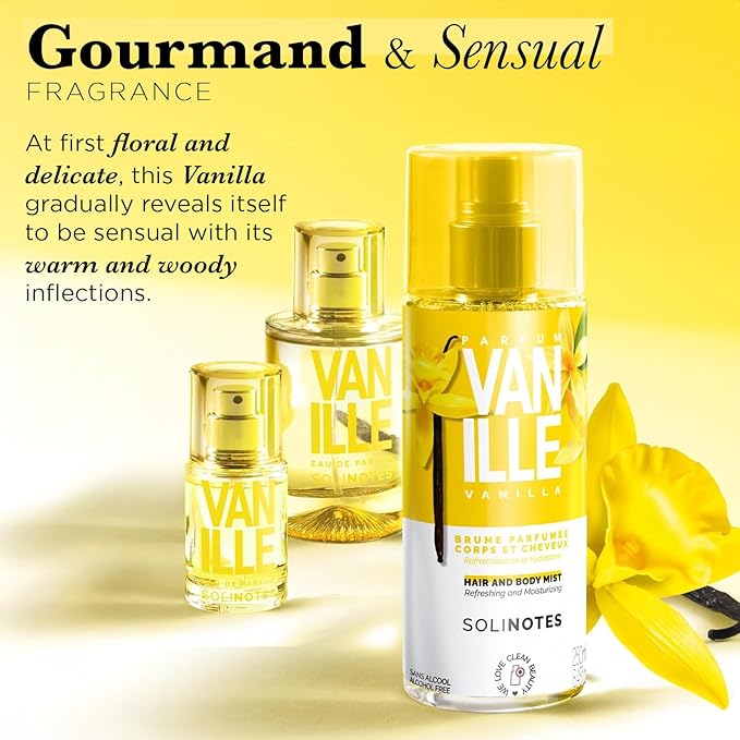 Vanille Brume parfumée 250ml Solinotes