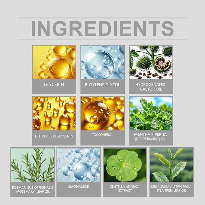 20g Hair Growth Serum for Thinning Hair – Scalp Treatment with Rosemary Oil & Niacinamide to Reduce Hair Loss, Strengthen Roots, and Add Shine