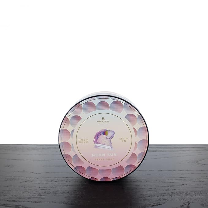 Noble Otter Shaving Soap, Neon Sun