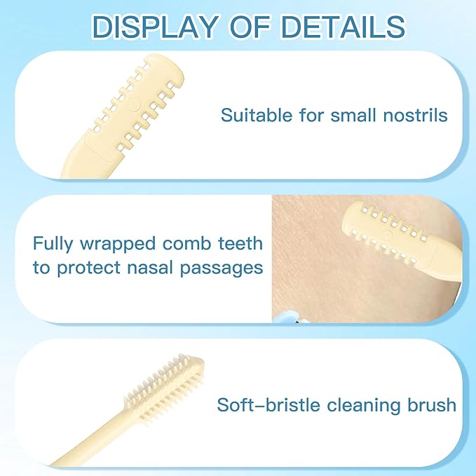 15Pcs 2-in-1 Nasal Hair Cutter for Women,Yellow Nose Hair Trimmer for Mens Womens Unisex Christmas Ear Nose Cutter for Mens Gift Nose Trimmer for Women with Cleaning Brush,Nasal Hair Remover