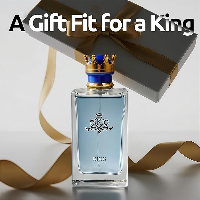 Men's Cologne Gift Set - Variety Pack of 4 Long Lasting Fragrances with 10ml Pheromone Cologne (Aqua Deep Blue/Cool Ocean-Men/Guilt Black/King)
