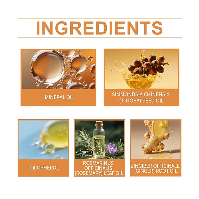 2ml Hair Growth Serum for Thinning Hair & Hair Loss - 7 Count Hair Strength Pro Ampoules with Biotin, Jojoba Oil, Rosemary & Vitamin E - Scalp Treatment to Reduce Shedding & Thicken Hair