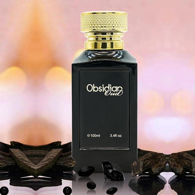 Obsidian Oud - Long Lasting Perfume for Women - Oud Cologne for Men - Amber Woody Fragrances - Women's Perfume - Mens Cologne - 3.4 oz