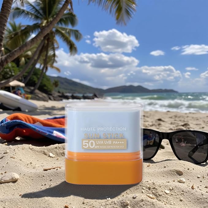 Sunscreen and Moisturizing,PA+++ SPF 50+,Sweat-Resistant, Fragrance-Free,No White Cast,Matte Finish,Portable