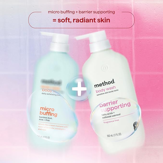Method Body Wash, Sensitive Skin Body Tonic - Fragrance Free, 17 oz