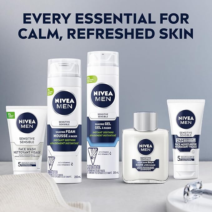 Nivea Men's 6.7-ounce Sensitive Shaving Foam Pack of 1