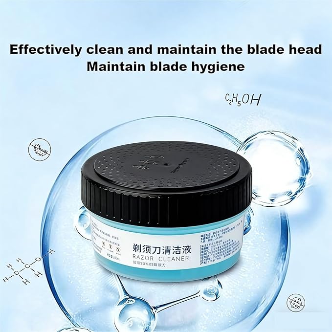 160ML Lemon-Scented Shaver Cleaner, Compatible With Philips CC13/51 S7886, S7887, S7888, S8050, S8692, S8696, S8697, S9502, S9507(1PCS)