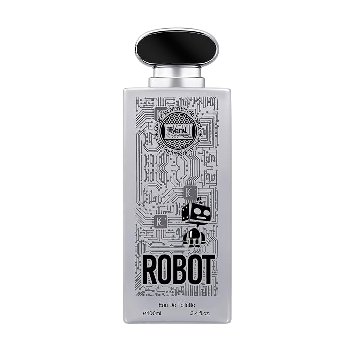 Hybrid & Company Robot For Men Eau De Toilette Vaporisateur Natural Spray 3.4 Fl Oz