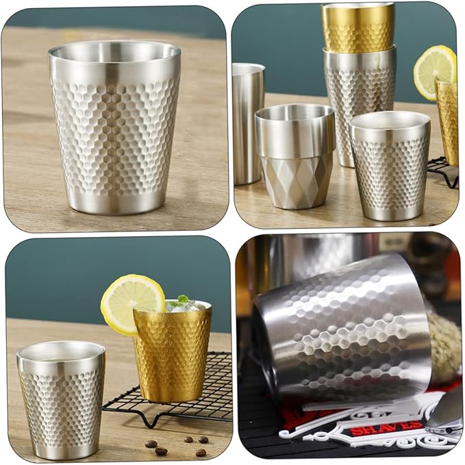 DOITOOL 3pcs Stainless Steel Shaving Bowl Capacity Men's Shaving Bowl for Soap Sandalwood