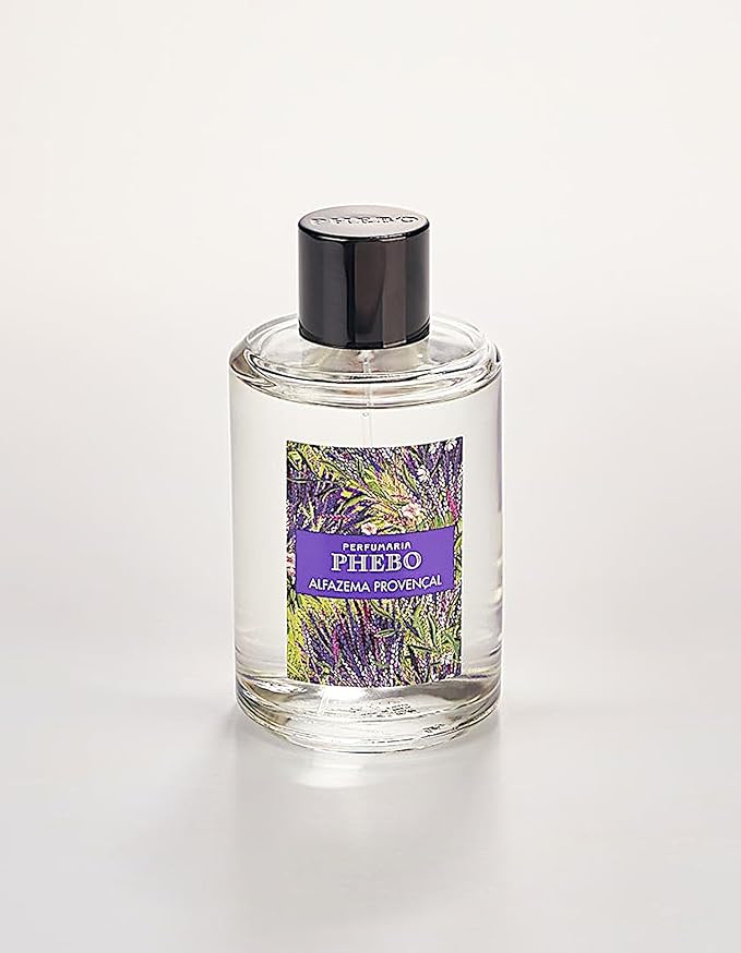 Linha Mediterraneo Phebo - Deo Colonia Alfazema Provencal 200 Ml - (Phebo Mediterranian Collection - Eau de Cologne Lavender From Provence 6.8 Fl Oz)