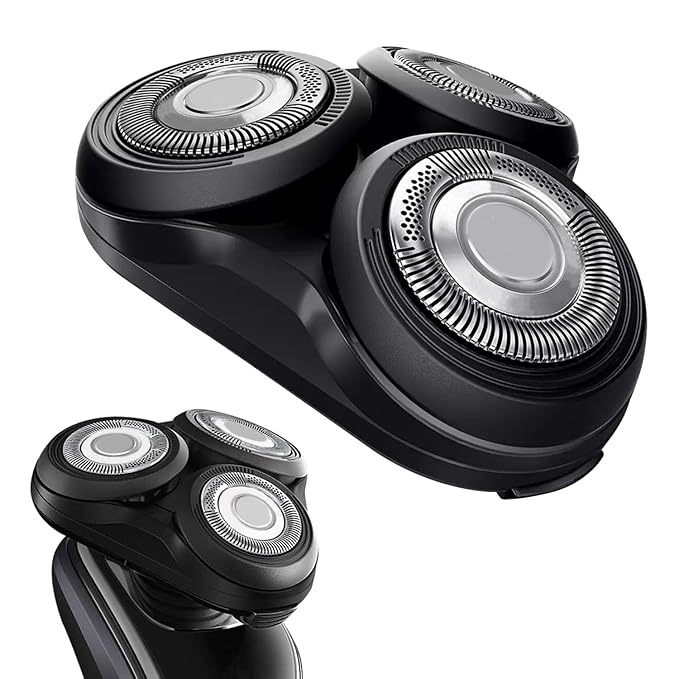 Durimi Replacement Complete Head Assembly for Philips Norelco Series 5000 Shavers