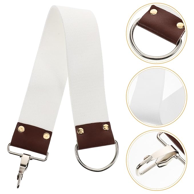 Professional Barber Dual Layer Canvas Sharpening Belt for Smooth Shaving Portable and Compact Design for Home Travel Use for Straight Maintenance