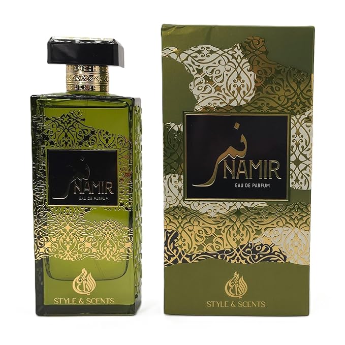 NAMIR Eau De Parfum 18 to 24 hours, 100ml; Fresh Citrus Aromatic Perfume for Men with Grapefruit, Ginger, Ambroxan & Vetiver; Ideal for daily freshness, business or date nights (MDO008)