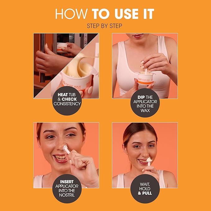 Nad’s Nose Wax Applicator Refill Pack of 16, Nose Wax Sticks, Nad's Nose Wax Sold Separately