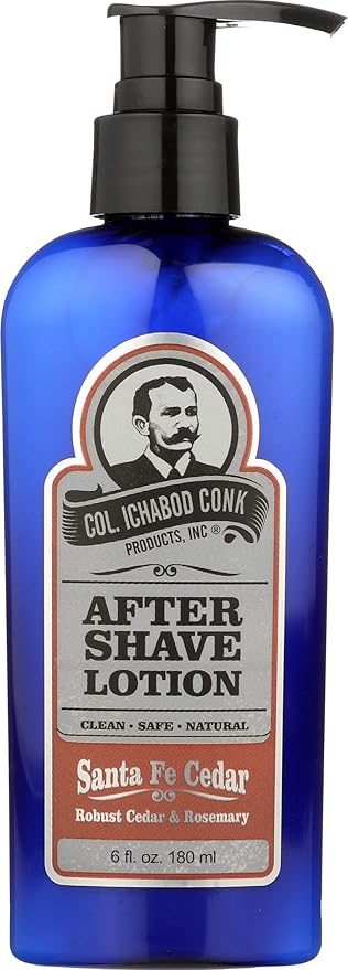 COLONEL CONK After Shave Lotion Santa Fe Cedar, 6 FZ
