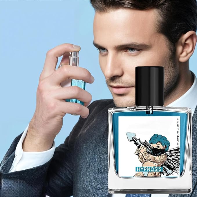Hypnosis 2.0 Cologne for Men, Pheromone-Infused Cologne for Men, Long Lasting Scent, Hypnosis Perfume Pheromone for Father, Boy Friend and Husband (50ml)