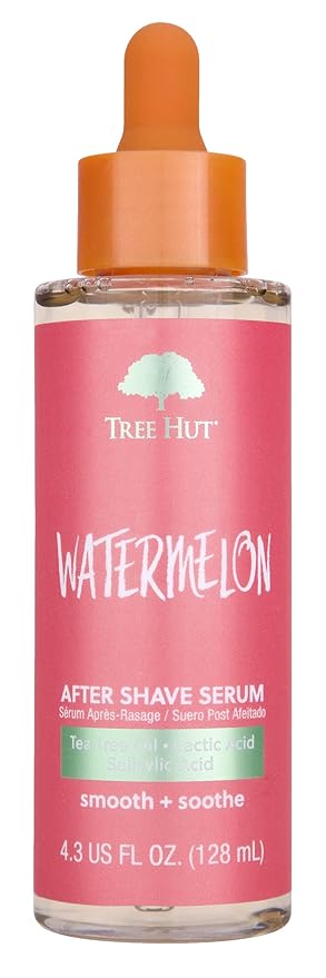 Tree Hut Watermelon After Shave Serum, Helps Keep Skin Smooth & Soothed After Shaving, Sensitive, 4.3 Fl Oz
