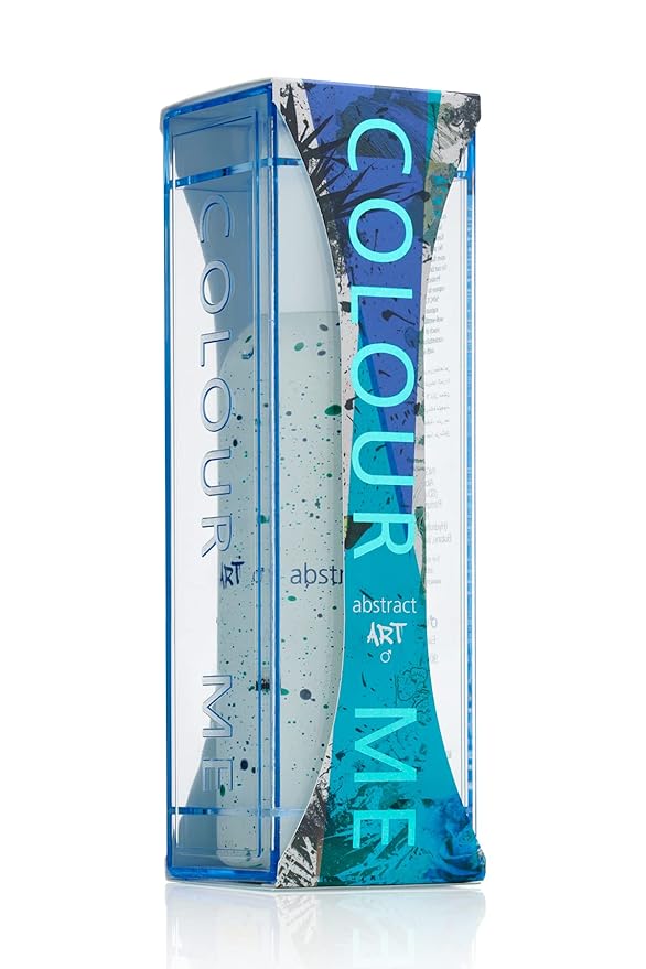 Milton-Lloyd Colour Me Abstract Art - Eau de Parfum - Long Lasting Perfume for Men - Patchouli, Sandalwood Cologne for Men - Woody Fragrances - 3 oz