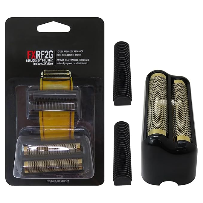 New DEARCOOL Electric Men Shaver Replacement Foil & Cutters Suitable for BaBylis-PRO Metal-FX FXFS2 Foil Shaver