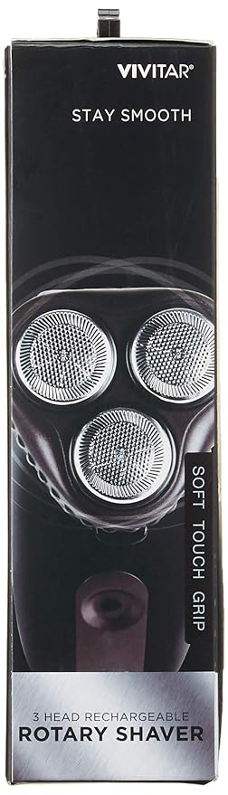 VIVITAR PG-V002 RotaryThree 3-Head Rotary Shaver