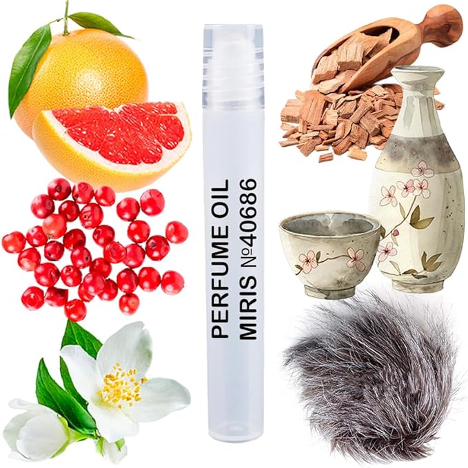 MIRIS No. 40686, Inspired by Lady Emblem, Long-Lasting Perfume Oil for Women Roll-On, Rollerball 0.34 Fl Oz / 10 ml