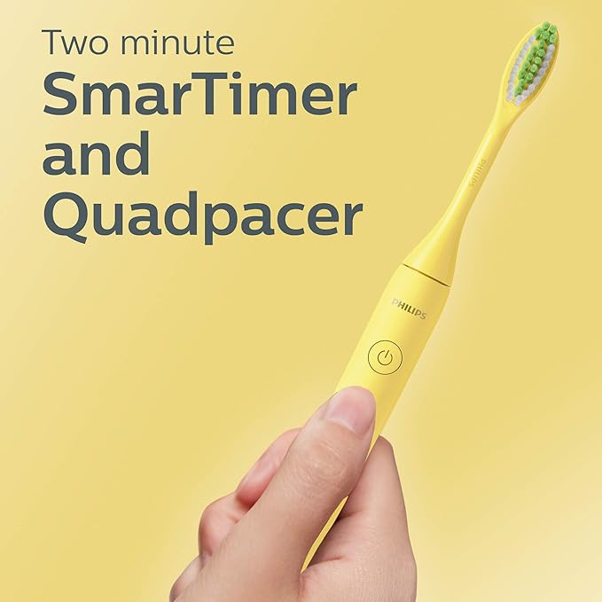 Philips Sonicare Battery Toothbrush, Mango Yellow, HY1100/02