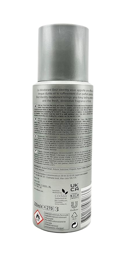 Brut Deo Combo Set Identity Body Spray - For Men(200 ml)