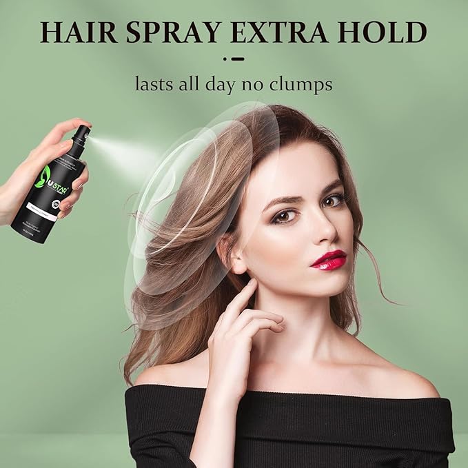 USTAR Hair Building Fiber Hold Spray 4oz