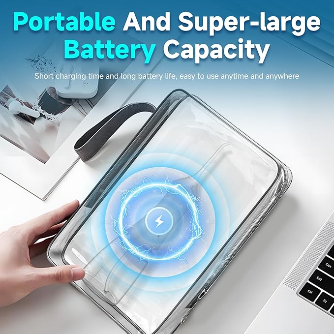 Water Dental Flosser Teeth Pick 300ML Portable Cordless Oral Irrigator for Teeth Cleaning with 4 Modes 5 Jet Tips 12 Pressure Settings USBCharger IPX7 Irrigation Cleaner for Home Travel White