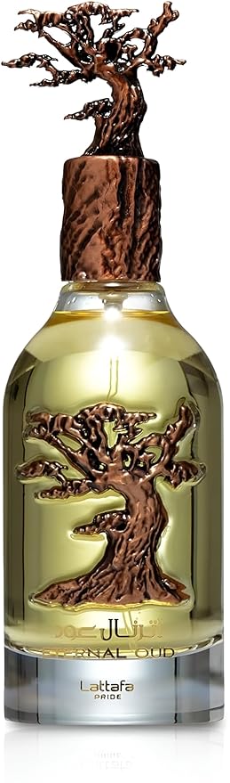 Lattafa Eternal Oud Eau De Parfum Spray, 3,4 Ounce (Unisex)