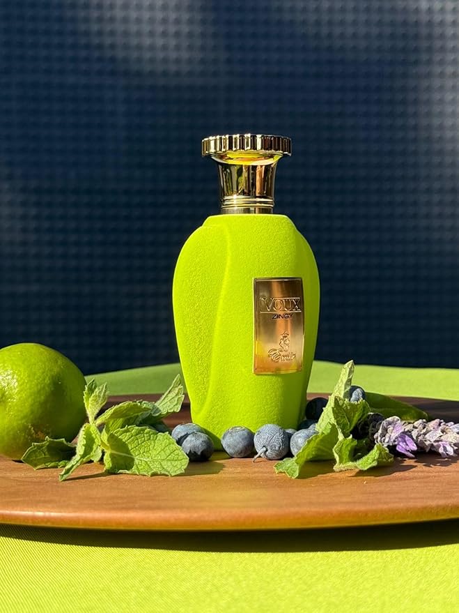 Paris Corner | Voux Zingy Perfume 3.4 Fl Oz | Long-Lasting Unisex Perfume | Featuring Basil, Bergamot, Italian Citron, Lemon Notes | Vibrant, Citrus Aromatic Scent