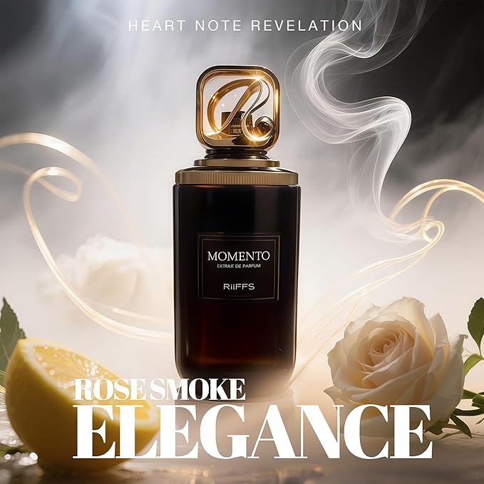 Momento Cologne for Men | Warm Spicy Amber Eau de Parfum | 100ml Long Lasting Perfume with Mandarin,Damask Rose,Oud,Amberwood | Rich Seductive Scent for Day and Night