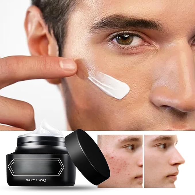 Men's Face Cream, Men's Makeup Concealer Cream, Hydrating and Moisturizing Lazy Beauty Face Cream, Travel Size