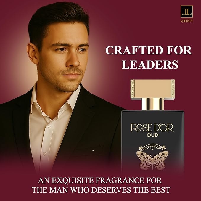 Liberty Rose Oud Anniversary Edition 3.4 Oz/100ml | Unisex Long Lasting Oud Fragrance | Perfume for Men and Women | Woody Floral Oriental Fragrance with Oudh
