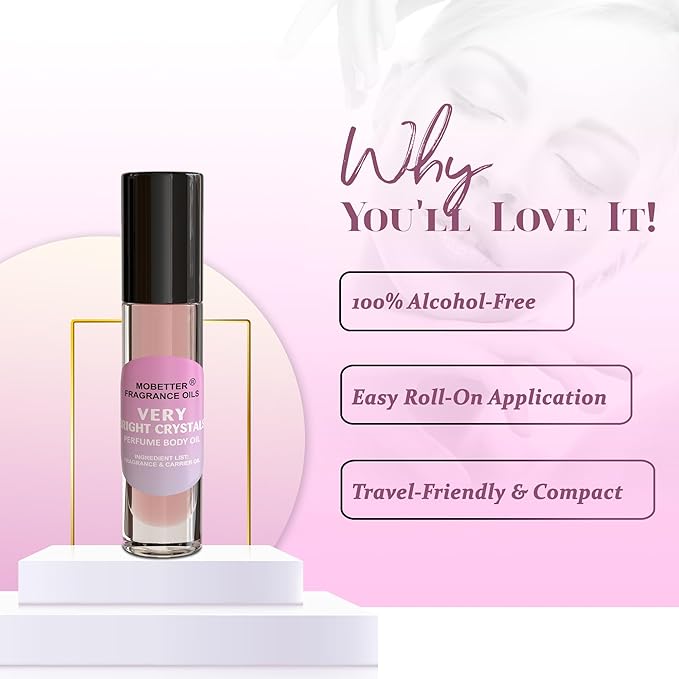 MOBETTER FRAGRANCE OILS Very Bright Crystals Perfume Women Fragrance Body Oil