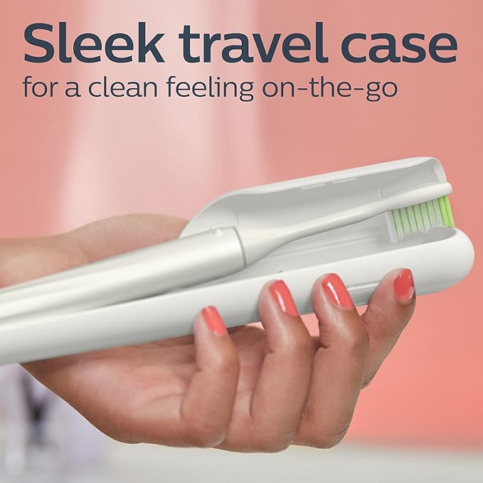 Philips Sonicare Snow Rechargeable Toothbrush, Brush Head Bundle, BD3002/AZ
