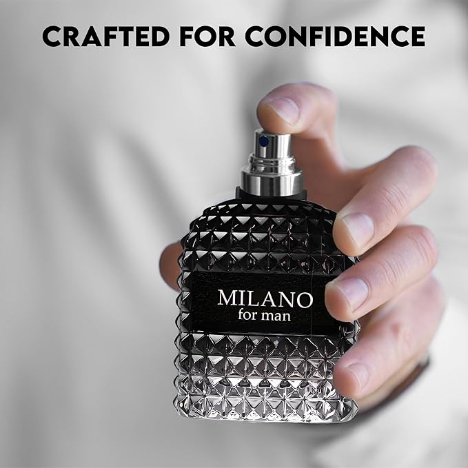 4-Piece Cologne for Men Includes Choco Musk/SE/Vanilla Tobacco/Milano Scent of Woody, Spicy, Citrus & Aromatic eau de parfum Men Gift Set Each 100Ml for Daily Use