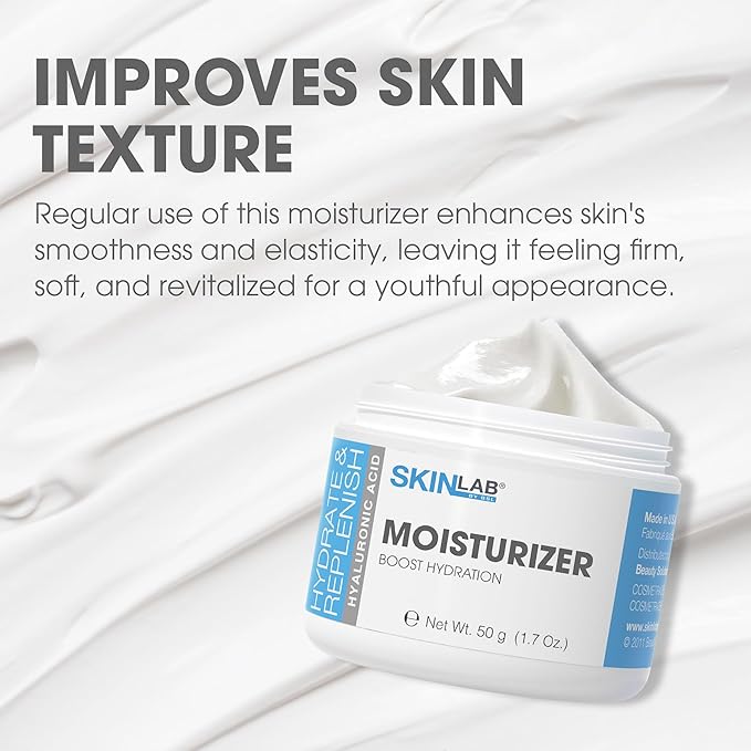SKIN LAB Hydrate & Replenish Hydra Moisturizer – Hydrating Facial Moisturizer, Daily Cream for Women & Men – Lotion for Dry, Sensitive Skin, 1.7 oz
