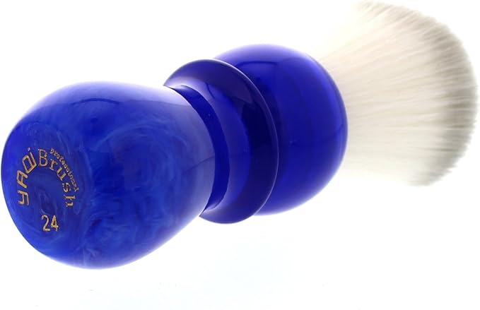 Yaqi Arctic Sky Deep Blue Handle Shaving Brush