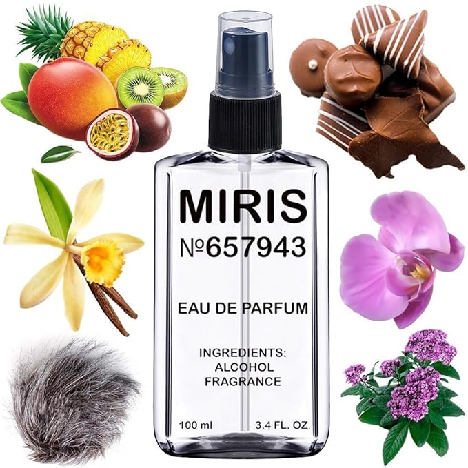 MIRIS No. 657943, Inspired by Yara, Long-Lasting Eau de Parfum for Women, Spray 3.4 Fl Oz / 100 ml