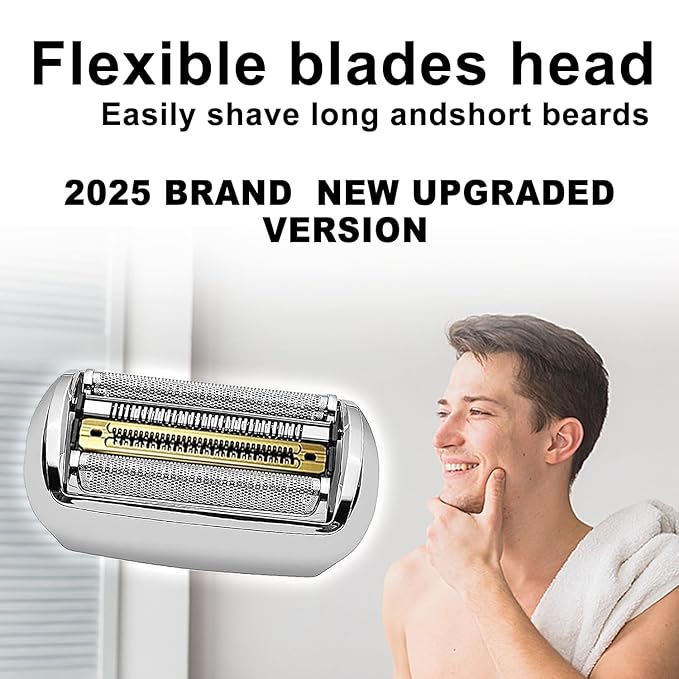 NEW Electric Replacement Shaver Head Series 9 92S Accessories Shaver Compatible with Series 9 Electric Razors 9290cc, 9291cc, 9370cc, 9293s, 9385cc, 9390cc, 9330s, 9296cc (Upgraded ver.)