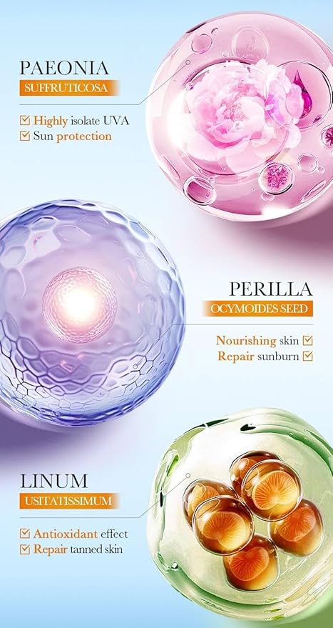 Rice Milk SPF 50+ Refreshing Sunscreen Spray UVA UVB Protection Quick-Drying Water Resistant Body Face Sun Care Mist 12Hr Long Lasting Weightless Non Greasy (3)