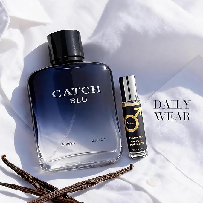 Men’s Eau de Parfum for Men, Fresh Spicy Woody Cologne with Lime, Pepper & Cedarwood Notes, Long Lasting Modern Masculine Fragrance, Natural Spray,3.4 Fl Oz (100ml)
