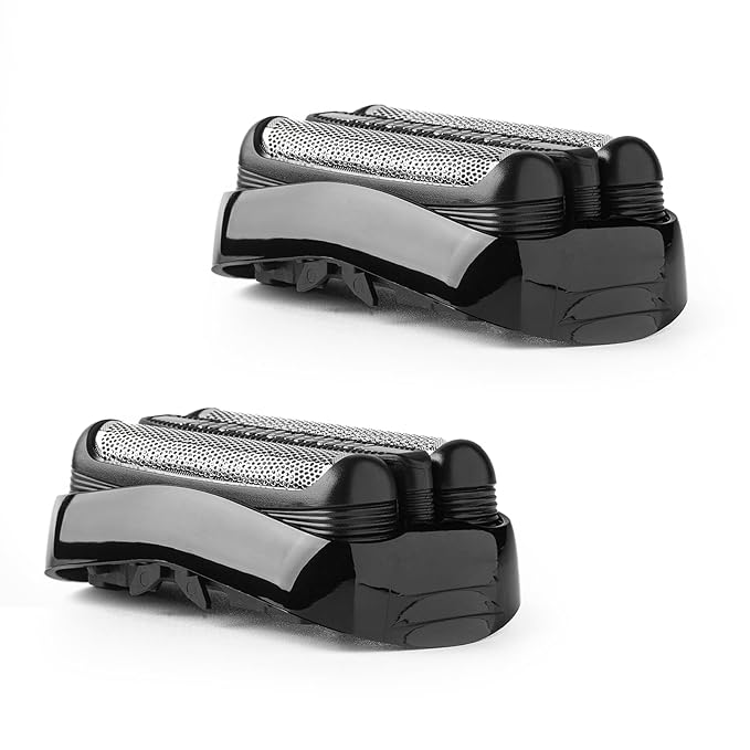 2Pack 21B-Series 3 Replacement Heads Compatible with Braun Series 3 Electric Shaver for Braun S3 Foil Shaver fit for Electeic Razor 5409,3040s,300s,310s,320s,3050cc,3090cc,3010s,3030s