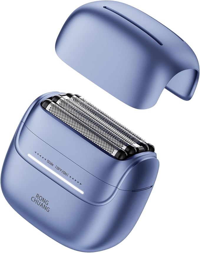 Electric Foil Shavers for Men – Portable Electric Razor Mini with 5-Blade Floating Head, High-Speed Motor for Close Beard & Mustache Shave, Travel-Ready with Lock, USB-C Rechargeable, and Wet/Dry Use